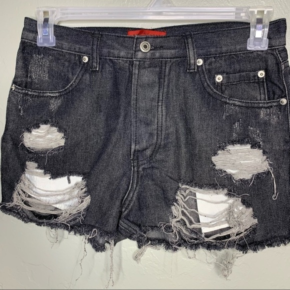 Signature8 High Waist Jean Shorts - Picture 5 of 7